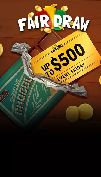 Fair Draw promotion artwork from Fair Go